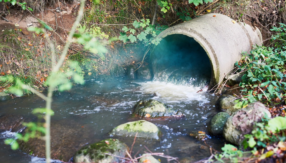 eau polluée